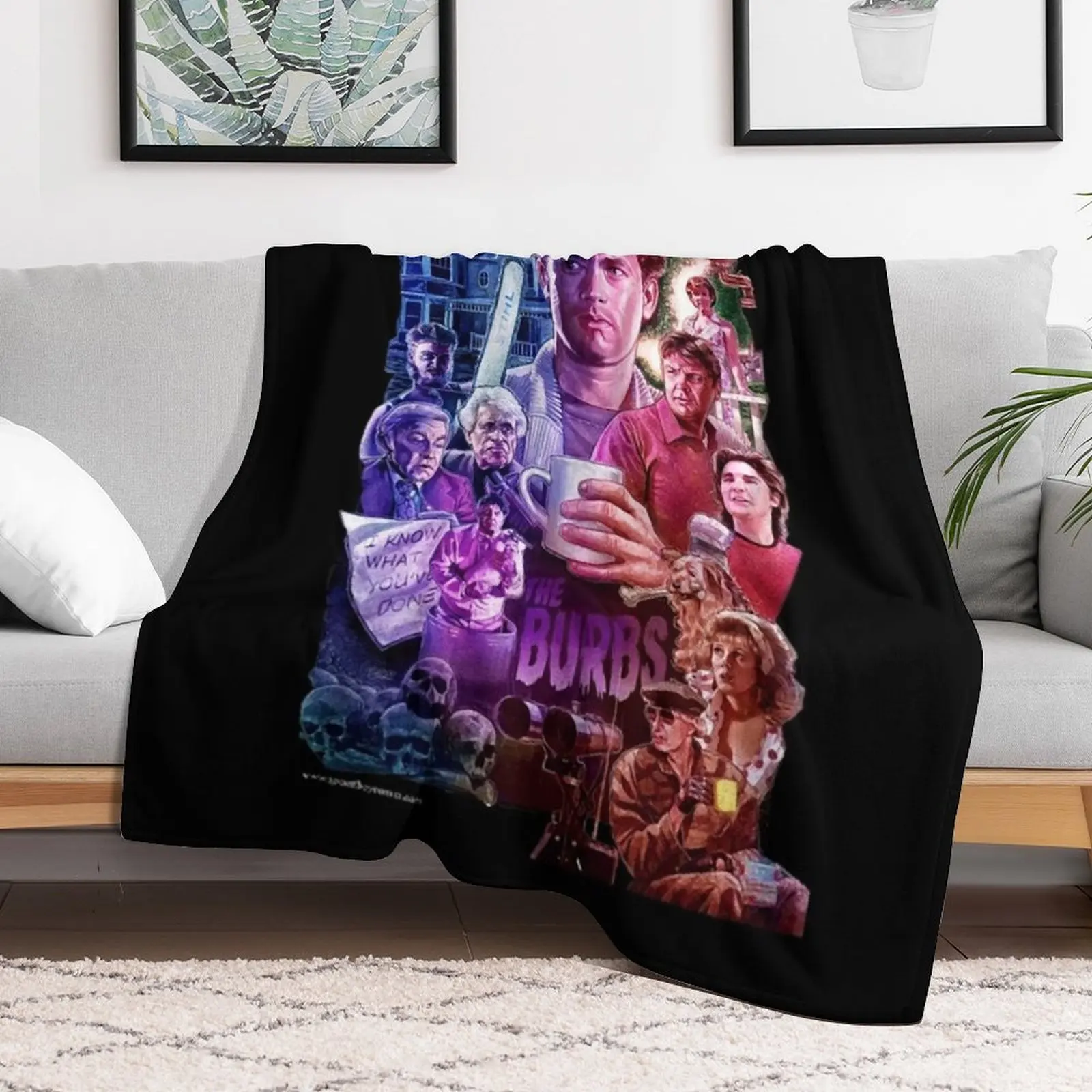 THE BURBS Throw Blanket