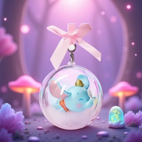 Caja ciega fantasma diurna Dumbo de Disney, adornos periféricos de escritorio, muñecos bonitos, regalos de cumpleaños