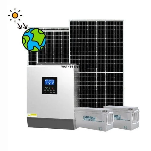 Factory Full Customizable 3kw 5kw Solar Panels With Lithium Battery Off Grid Solar Power Storage Energy System
