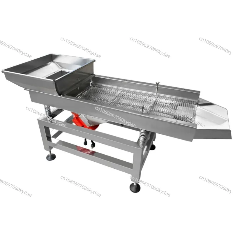 

100x40cm Linear Vibration Sieve Screen Stainless Steel Vibration Separator for Particle Screening and Grading Double Motor