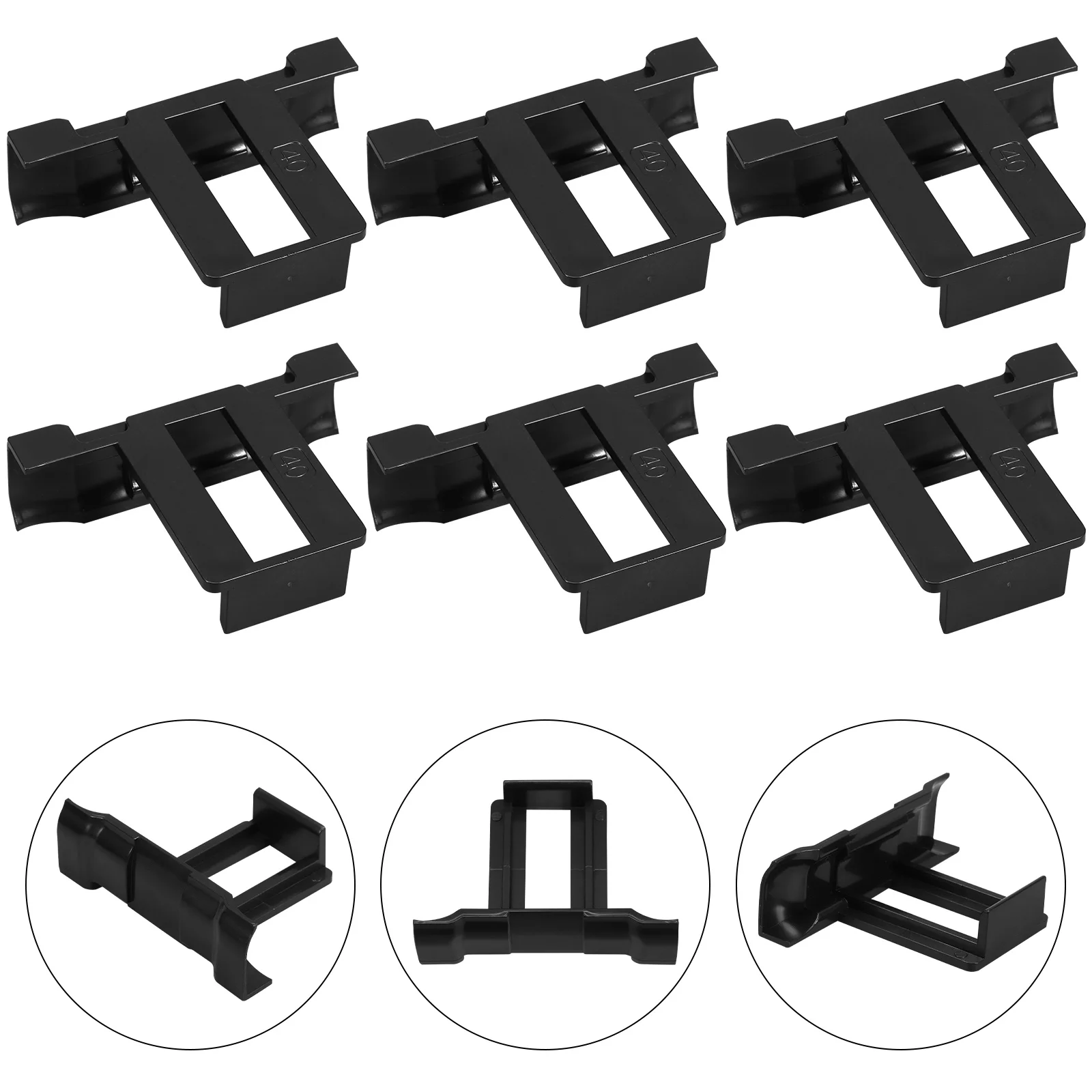 

10pcs Drainage Clip Solar Panel Stagnant Mud Removal Clamp Lightweight Portable For Easy Installation