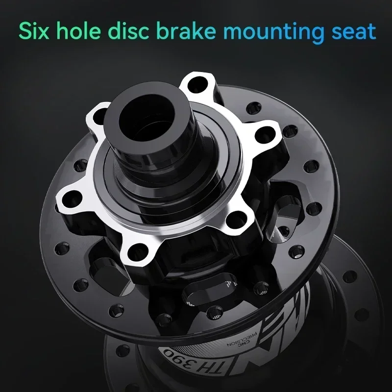 TANKE 120 Click Hub 6 Bearing MTB Hub Front Rear 28 32 36 Holes Disc Brake Mountain Bicycle Hubs 7 8 9 10 11 12 Speed Bike parts image 6