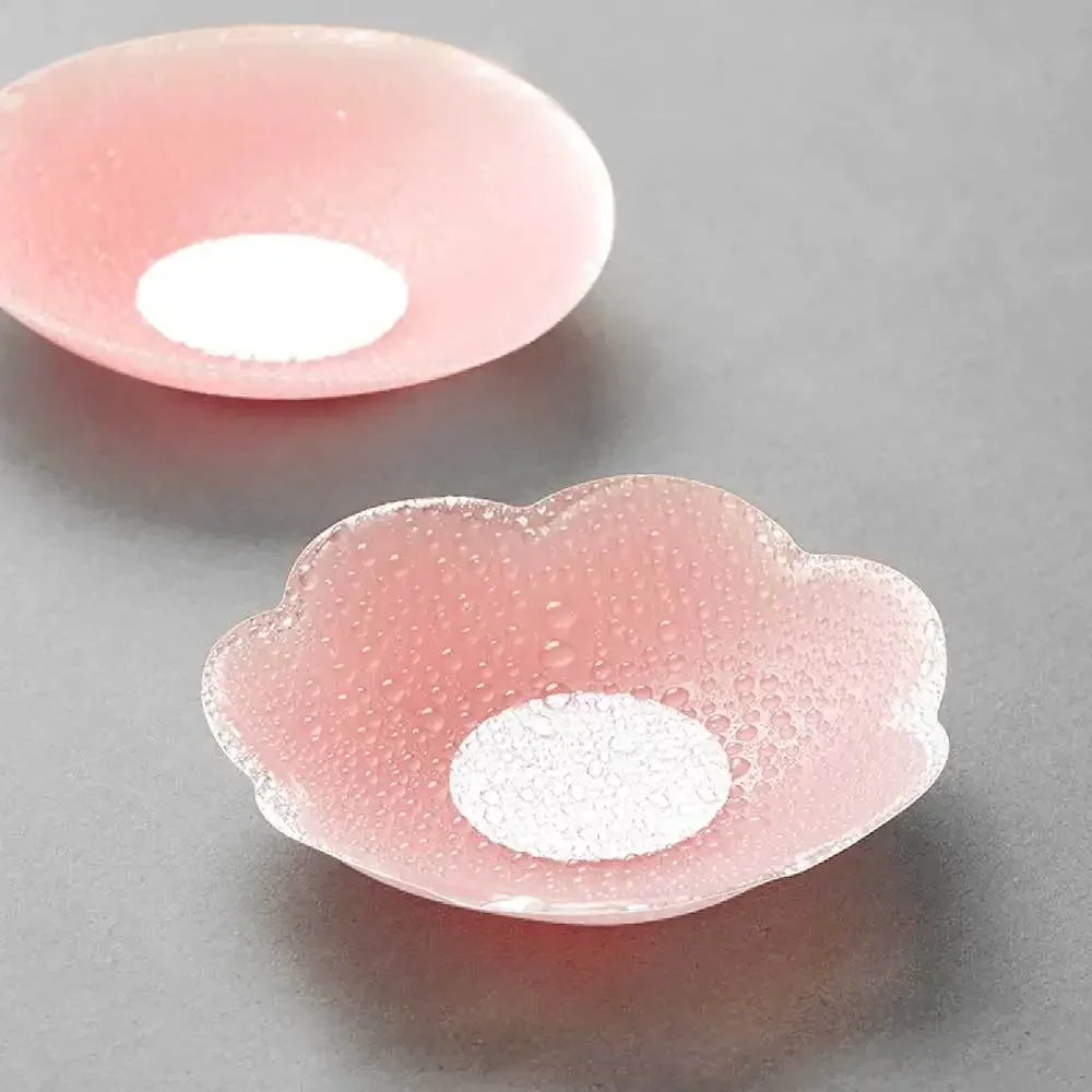 Reusable Silicone Nipple Covers Women Breast Petals Lift Up Strapless Invisible Bra Pasties Chest Pad Sticker Patch Cover