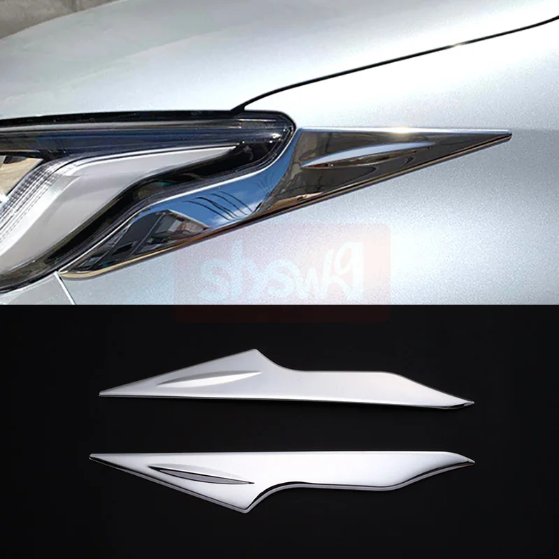 For TOYOTA 2020 2021 2022 Yaris KSP210 / MXPA1# MXPH1# Headlight Trim Side Lamp Cover Garnish Accessories High Grade Car Styling