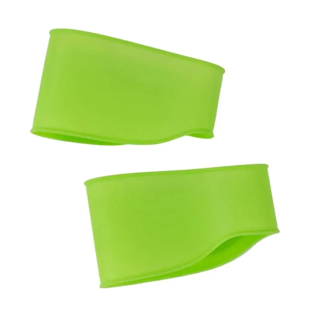 Faixas de renda de futebol de silicone fita de aperto de treinamento de futebol cadarços cobre capa fixa elástica capa de grampo de futebol