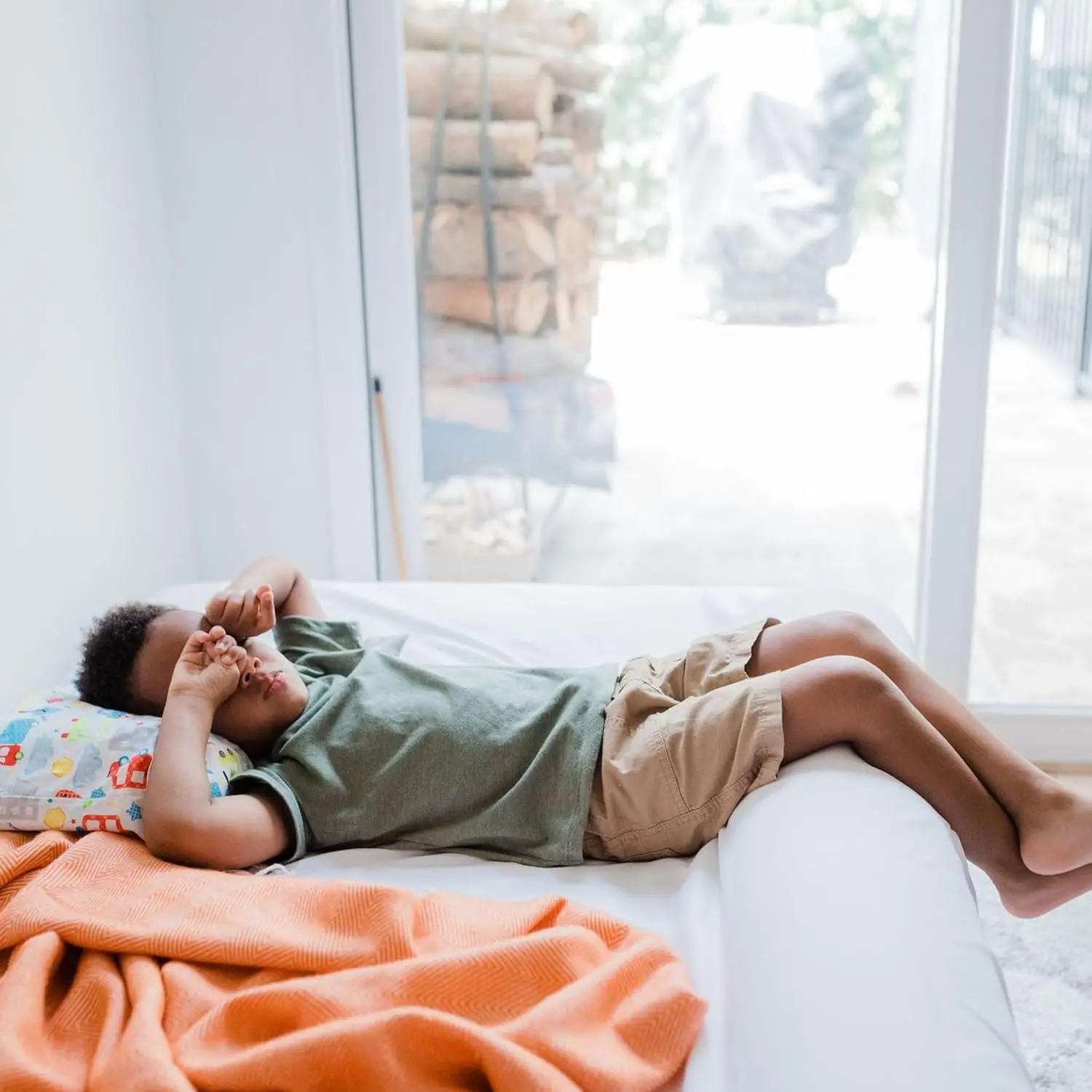 Protetor de Cama para Crianças com Espuma de Segurança e Base Antiderrapante, Pacote com 2 para Casa ou RV