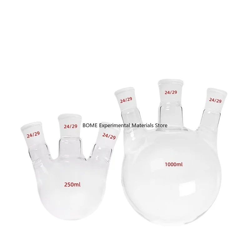 

50/100/250/500/1000/2025/5000/10000ml Three Neck Round Bottom Boiling Flask Lab Glassware