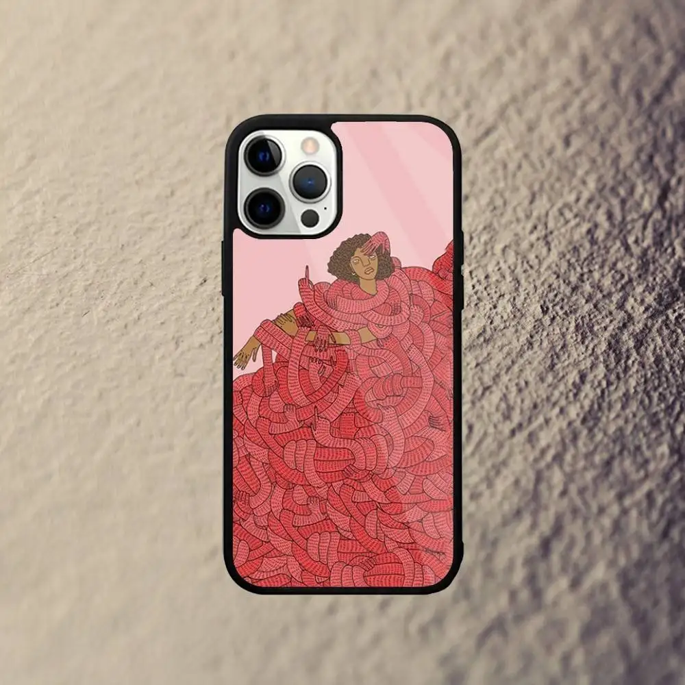 Polly Nor Art Phone Case  For iPhone 17,16,15,14,13,12,11,Pro,Max,Plus,Mini,SE4,E Magnetic Magsafe Wireless Charging