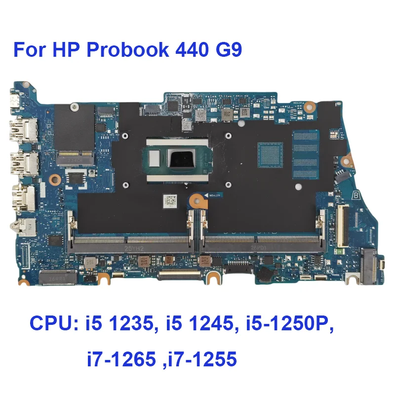 DAX8SFMB8B1 Motherboard For HP ProBook 440 G9 Laptop with CPU I5-1235U I7-1255 CPU DA0X8SMB8H2 DAX8SFMB8B2 Working Good