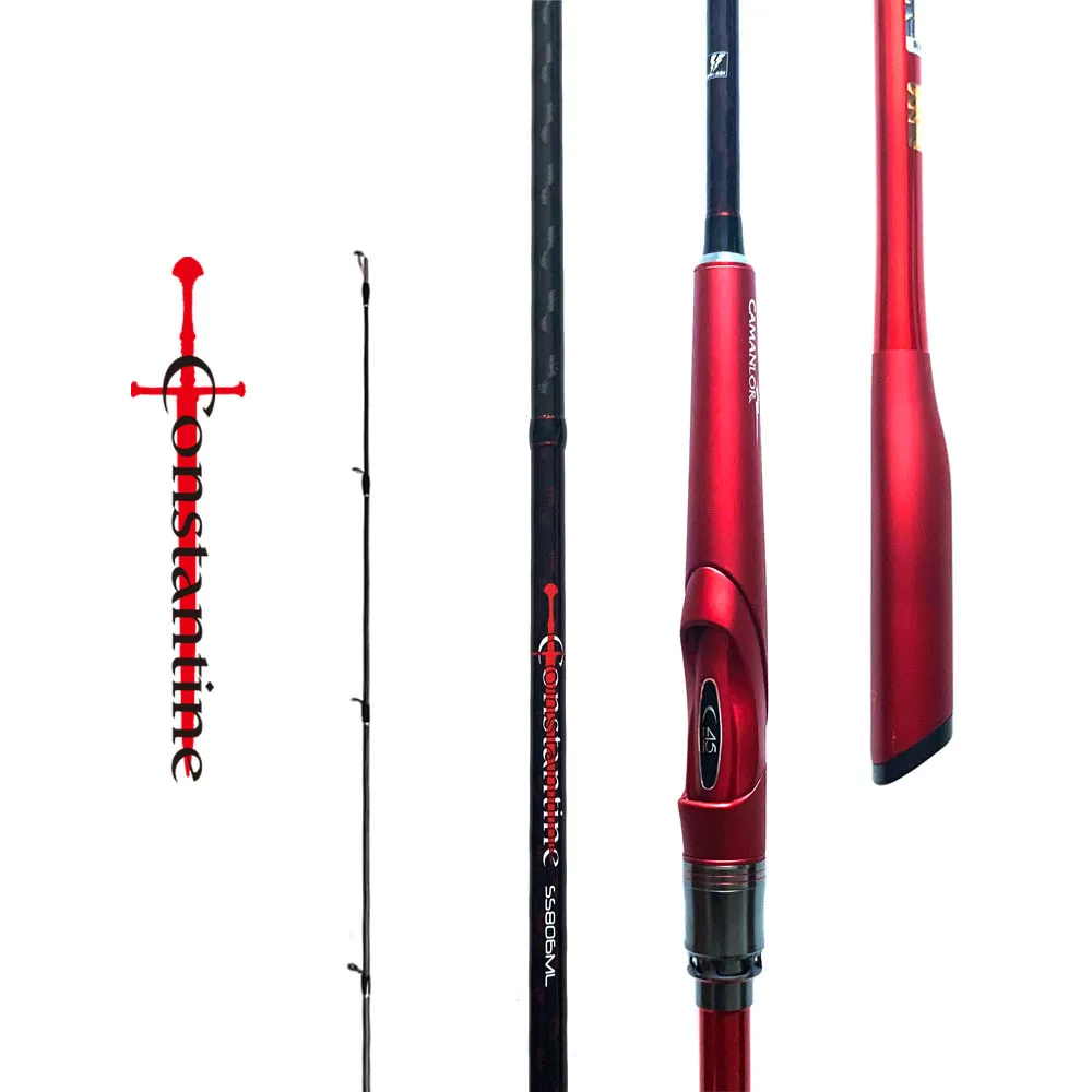 

WinsCraft Ultralight High Carbon Egi Rod, Japan Fuji Guides, Squid, Octopus Rod, Spinning Lure, EGI:2-3.5 #, S806ML