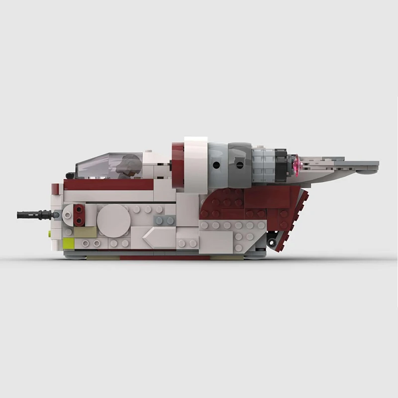354pcs MOC Republic Razor Crest Midi Scale Star Battle Model Building Toys Blocks Construction Idea Christmas Gifts Education