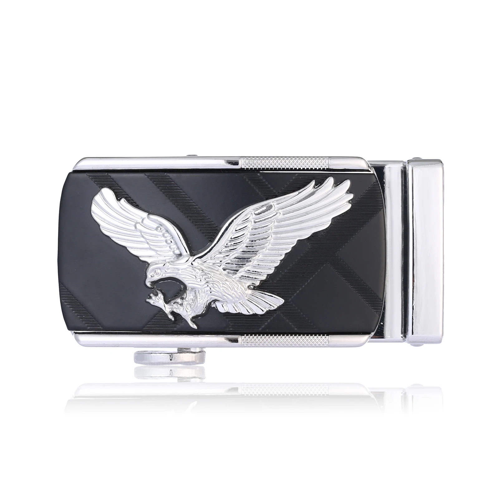 Western denim zinc alloy animal style men's automatic buckle installation free