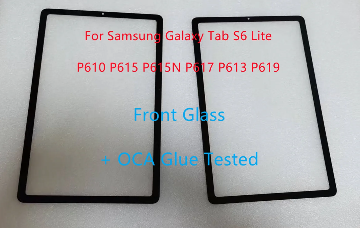 

Новое сенсорное стекло для Samsung Galaxy Tab S6 Lite 10.4'' (P617, P619, P615, P613, P610) с OCA-клеем, протестировано