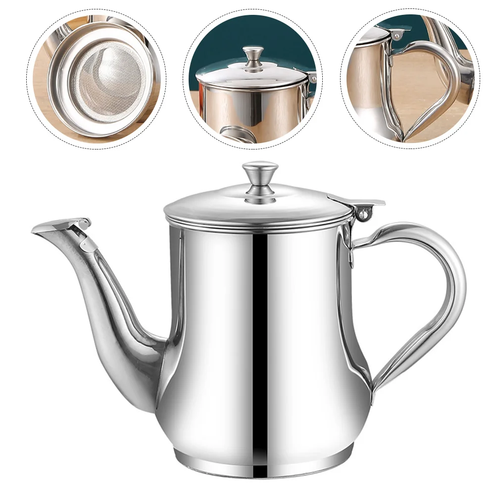 

Stainless Steel Oil Holder Multi-Function Oil Container Household Vinegar Dispenser Kitchen Accessory Kitchen Vinegar Dispenser