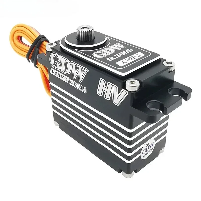 RoRuS1pcs For GDW BLS895 9KG Torque Force Metal Shell Steel Gear Digital Metal Servo For Helicopter