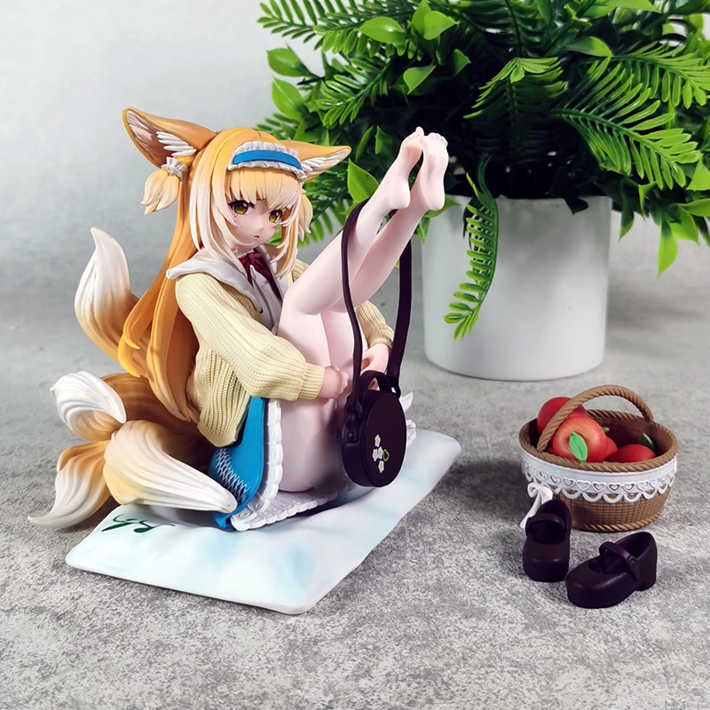 

14cm Game Arknights Figure Suzuran Figures Pvc Little Fox Model Collection Statue Desk Decoration Dolls Kids Toy Birthday Gifts