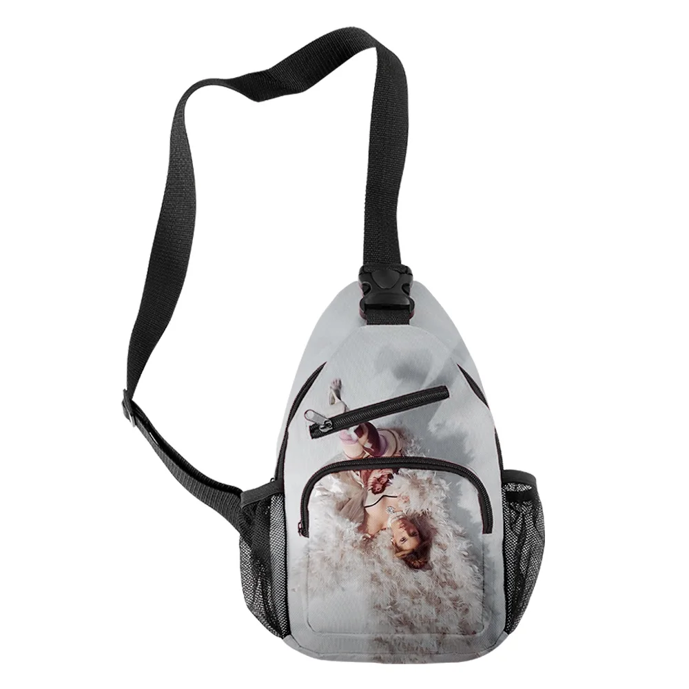 

Harajuku Popular Pretty addison rae Crossbody Chest Bags Oxford Waterproof Boys/Girls Sports Travel Bags 3D Print Shoulder Bags