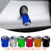 4Pcs Car Wheel Tire Valve Caps Air Stem Covers Accessories For BMW 50th E38 E39 E46 E53 E60 E61 E64 E70 E71 E85 E87 E90 E83 F20