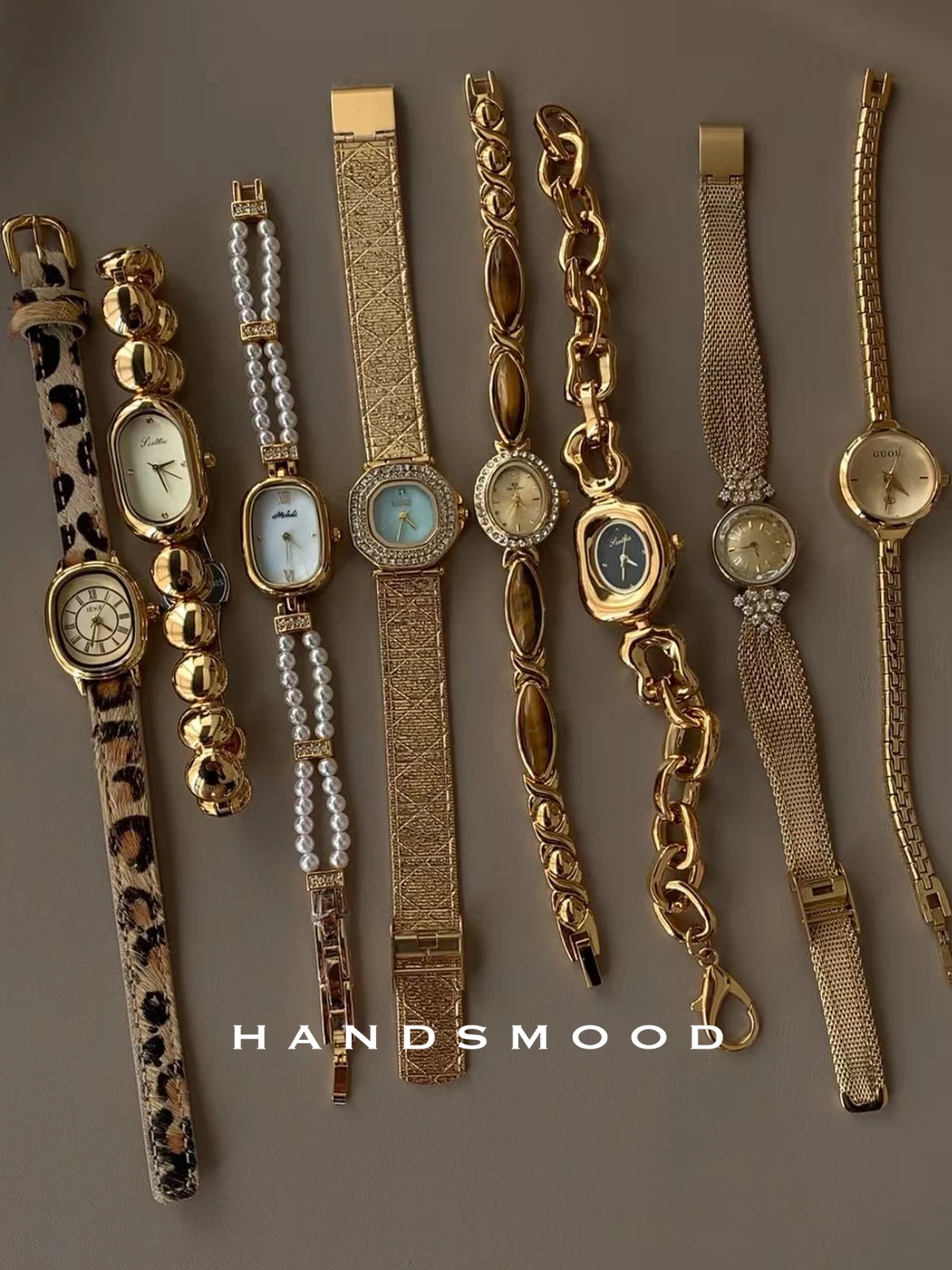 

Original luxury women's watch Gold series fashion high-end temperament retro women's watch watch Women's accessories