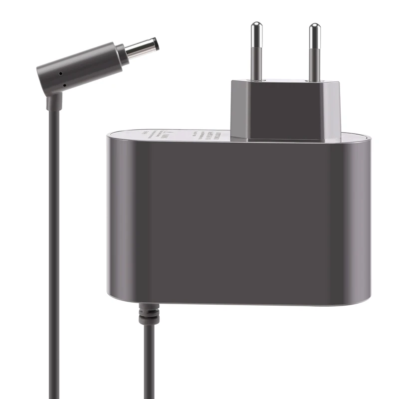 Carregador 26.1v para aspirador de pó dyson v6 v7 v8 sv03 sv04 sv05 sv06 sv07, dc59 dc58 dc62 dc60 dc61 dc72 dc74 plugue da ue