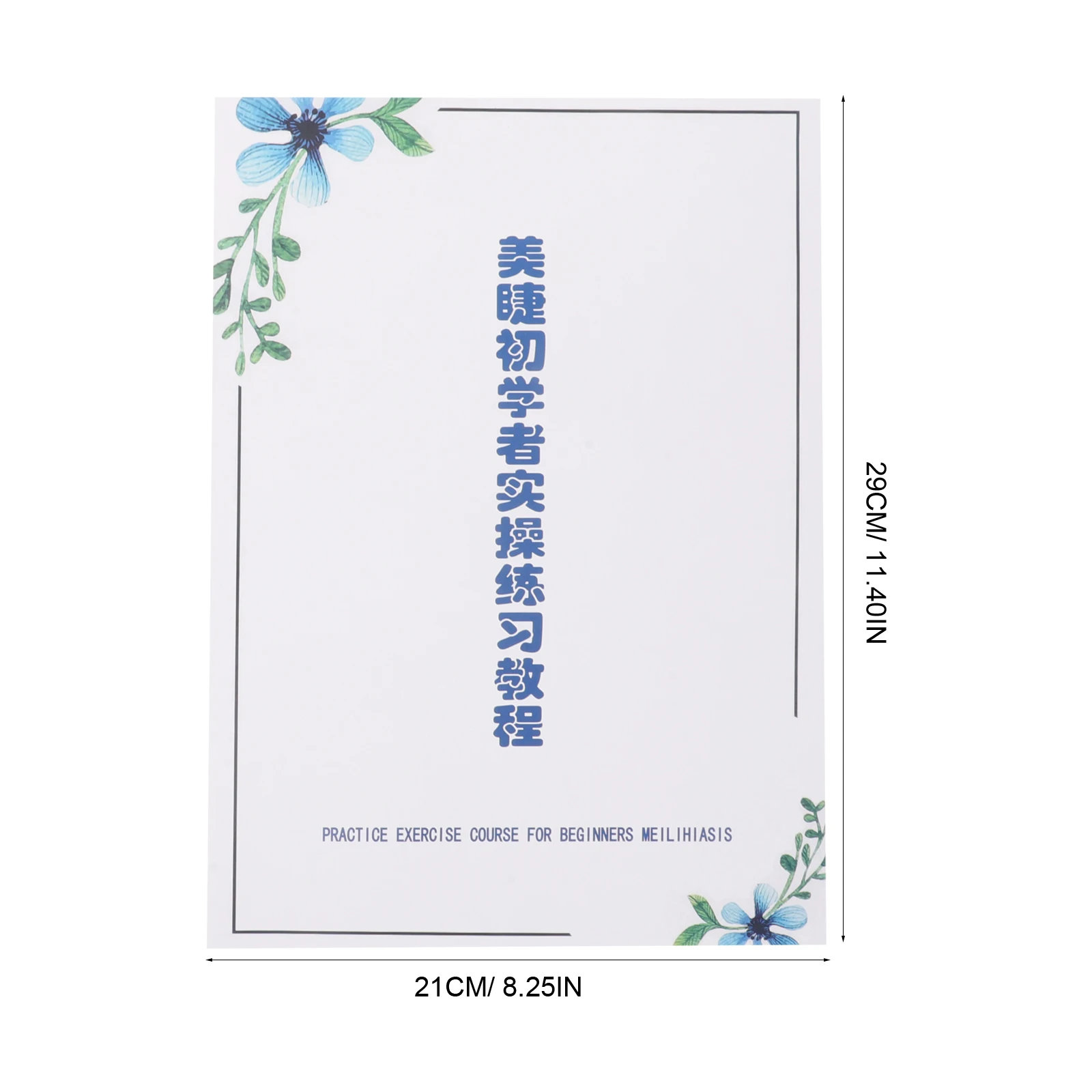 Kit Professionale per la Pratica delle Ciglia Include Grafici di Formazione per l'Estensione delle Ciglia e Cuscinetti Realistici per la Pratica per Principianti per la Padronanza delle Tecniche