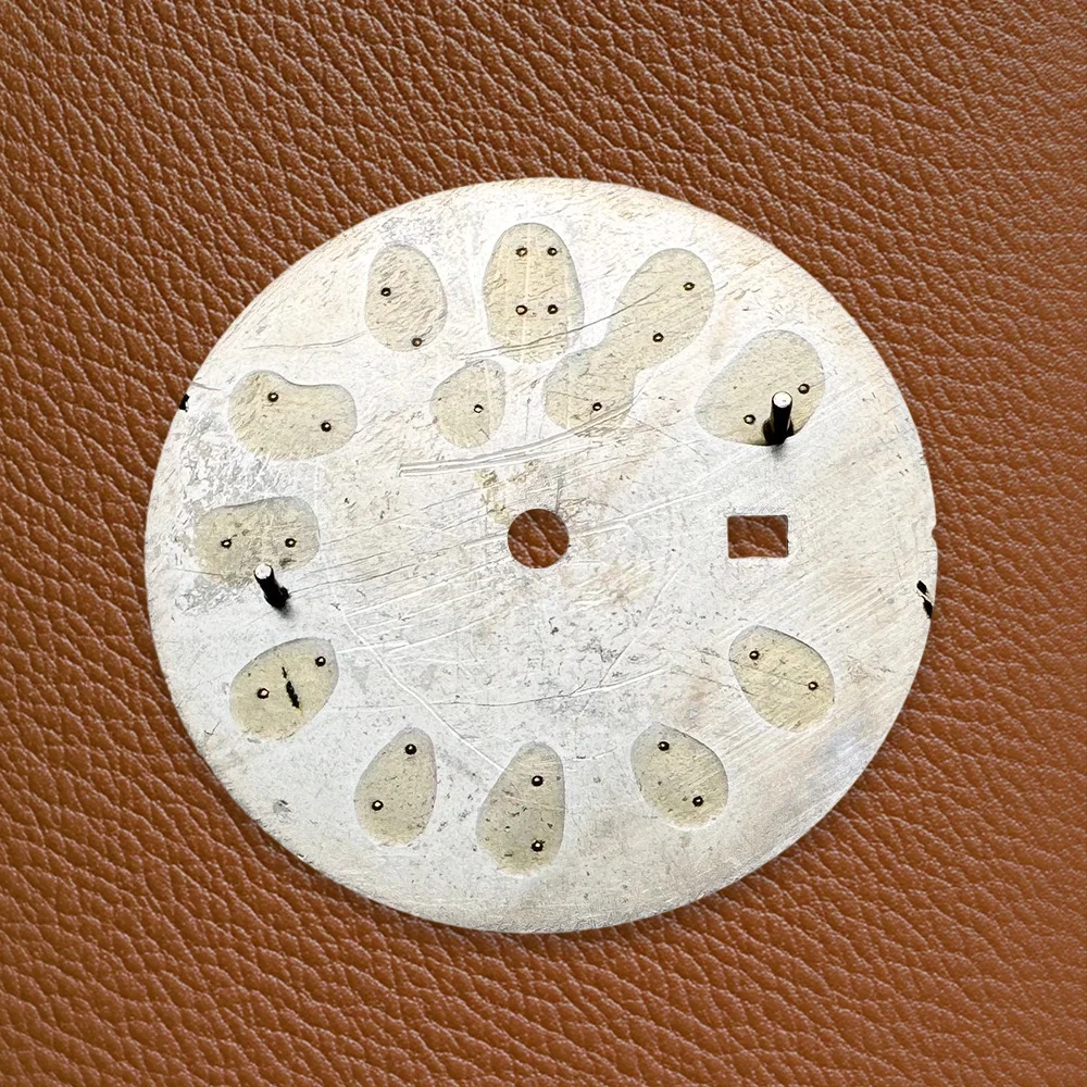 24.5 mm S Logo Diamond Dial Suitable For NH05 Japan Movement Roman Diamond High Quality Watch Modification Accessories Women's