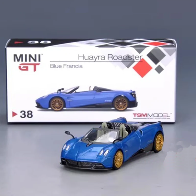 

1:64 Scale Huayra Roadster Convertible Simulation Alloy Car Model Static Display Collectible Toy Gift Souvenir Decoration