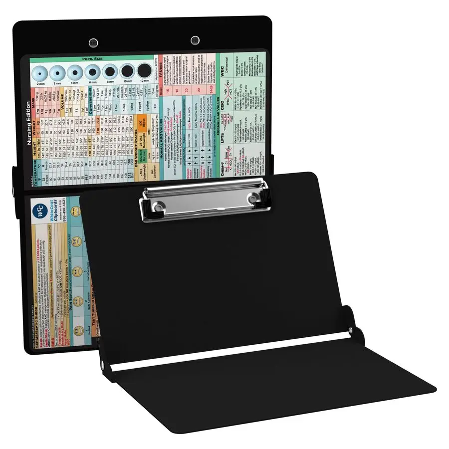 

Clipboard Nursing Edition Black, BiFold