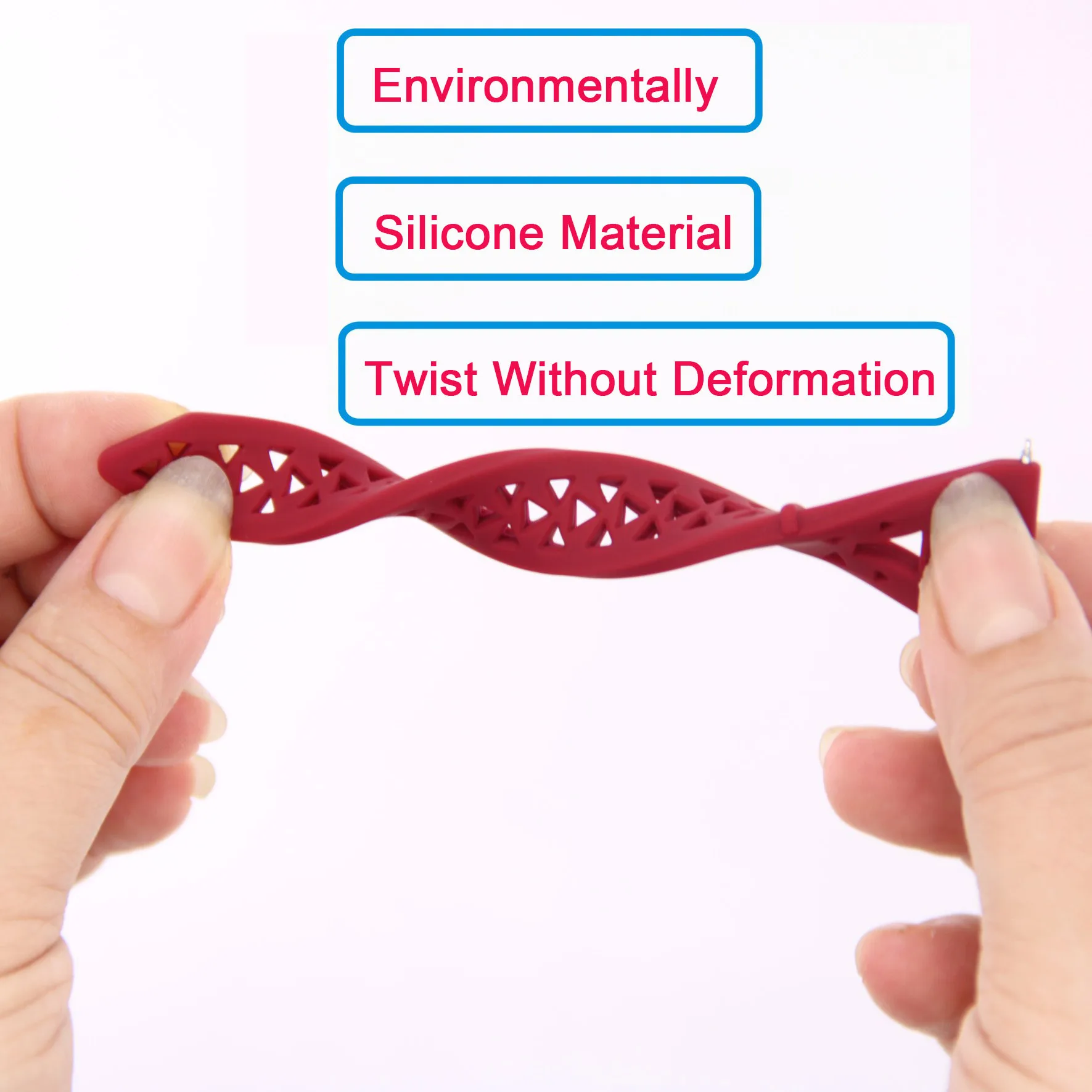 20 مللي متر 22 مللي متر تنفس برج حزام لساعة غالاكسي 7 6 5 4 40 مللي متر 44 مللي متر كلاسيكي/نشط/العتاد S3 الحدود سوار الرياضة حزام (استيك) ساعة #4