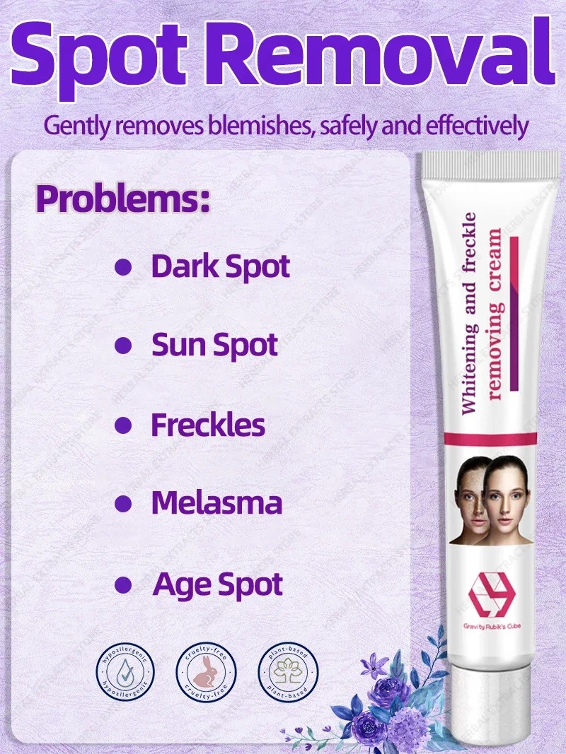 

Freckles Removal Melasma Cream Dark Spot Remover For Face