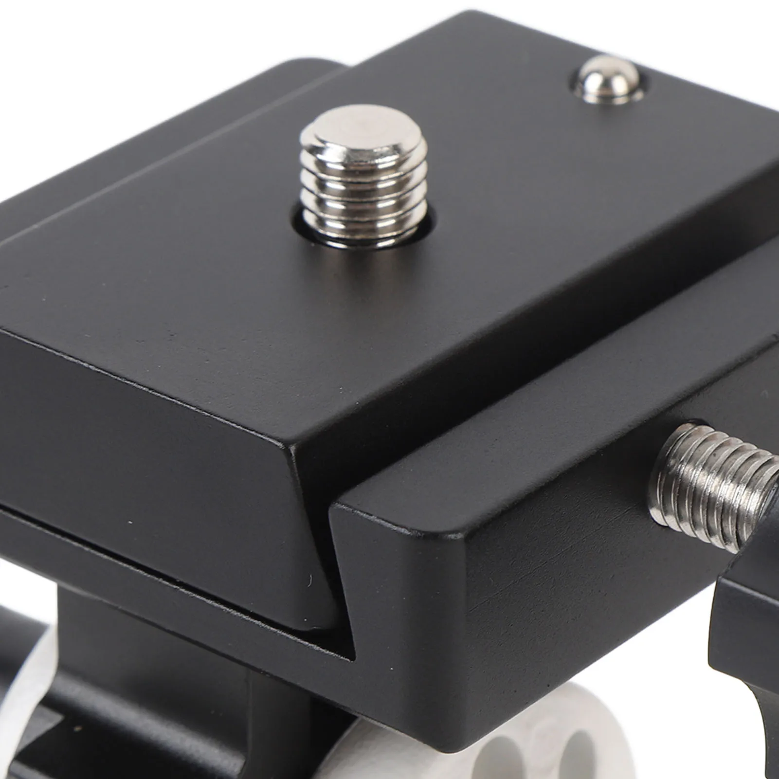 سبائك الألومنيوم الاستوائية 90 درجة قابل للتعديل محاذاة خط العرض قاعدة المحمولة 3/8 بوصة الموضوع للتصوير الفوتوغرافي #5