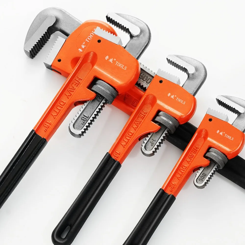 

New Universal Plumbing Pliers Water Pipe Adjustable Pipe Wrench Heavy Duty Opening Wrench For Plumber