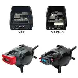 DJI FPV 고글용 금속 어댑터 장착 케이스, URUAV V3.0 V3.0 PLUS