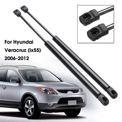 Tampa do motor dianteiro do carro para Hyundai Veracruz Ix55 2006-2012, elevador do capô, suporte de suporte, conjunto de cilindros de gás, 2pcs