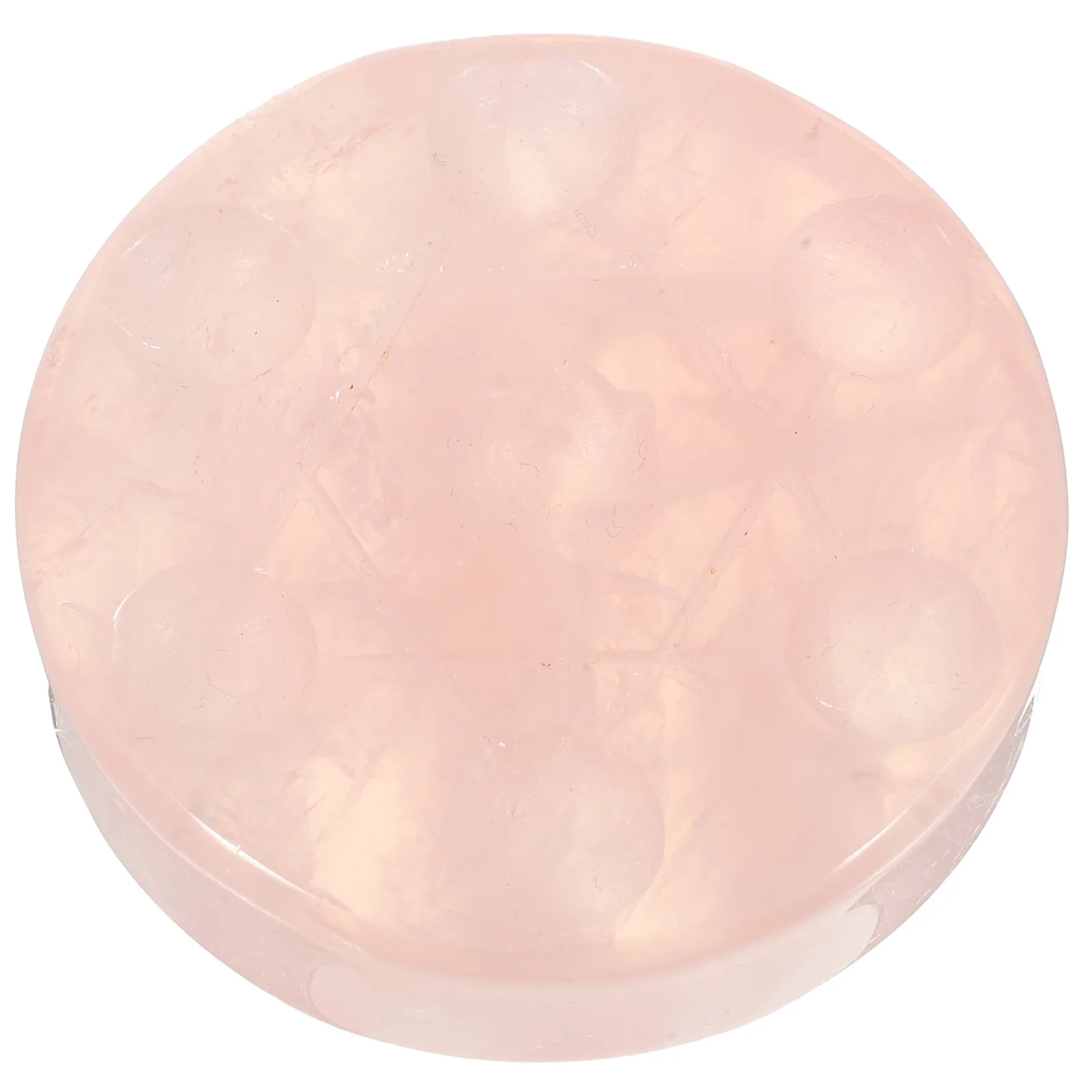 

Crystal Stone Display Stand Chic Tray Crystal Ball Stand Decoration Home Unique Display Tray Transparent Storage Holder