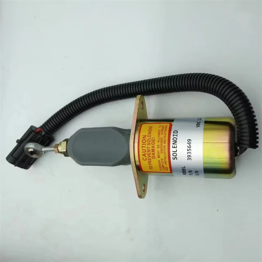 

Запорный электромагнитный клапан 3935649 для Cummins 6CT, дизельные детали, соленоид остановки двигателя 12 В