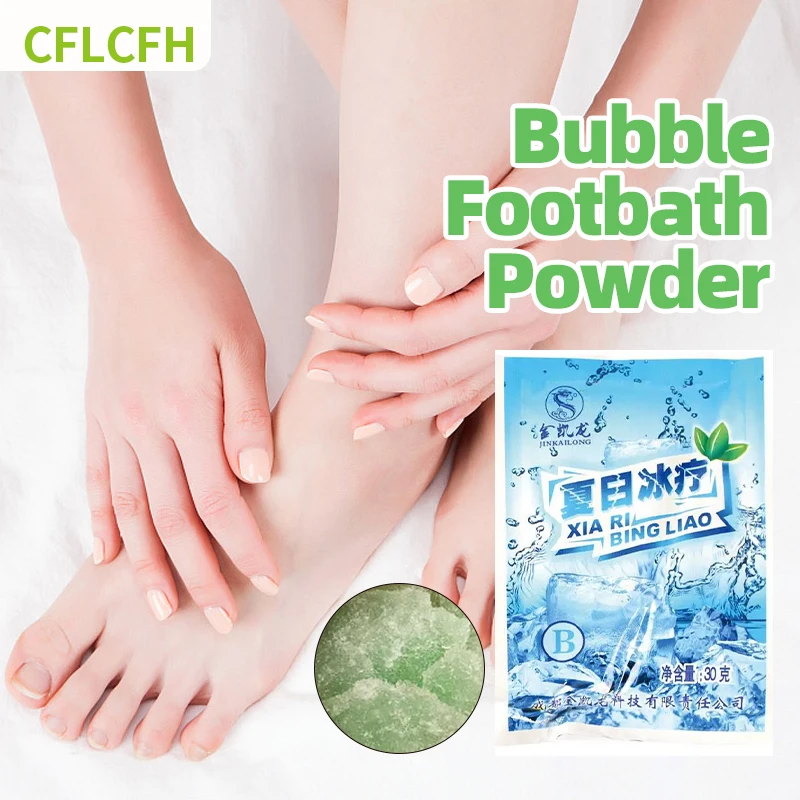 

Bubble Bath Powder Body Foot Crystal Mud SPA Exfoliation Scruber Soak Foot Bath Salt Rose Mint Lavender Skin Care 60g