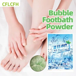 Bubble Bath Powder Body Foot Crystal Mud SPA Exfoliation Scruber Soak Foot Bath Salt Rose Mint Lavender Skin Care 60g