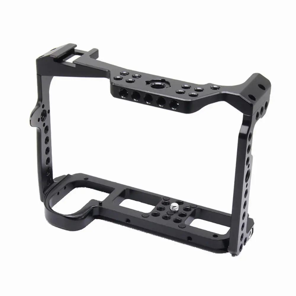 

Camera Cage for Panasonic S1 S1H S1R Slr Camera Stabilizer Quick Release Plate Protection Frame Case with Cold Shoe Mount