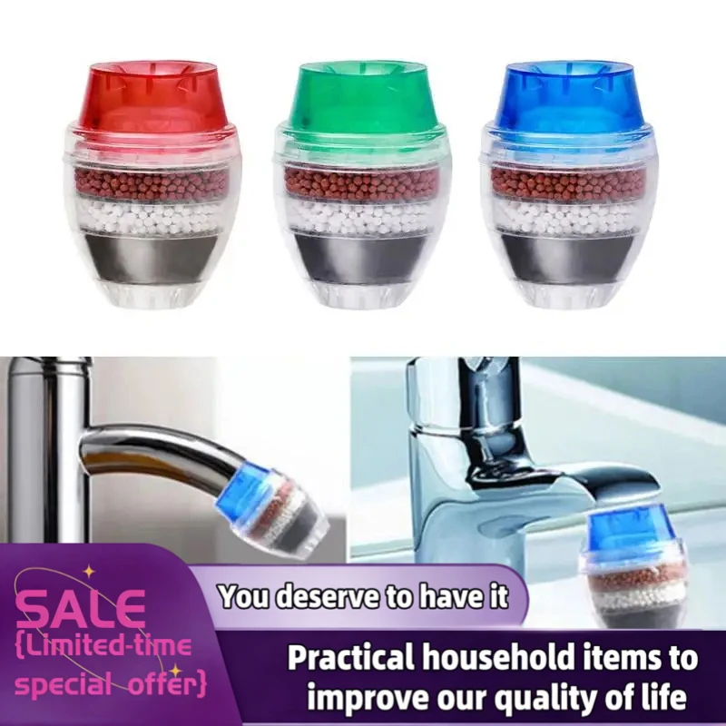 

Kitchen Faucet Tap Water Purifier Home Accessories Water Clean Purifier Filter Activated Carbon water Purifier Filtration