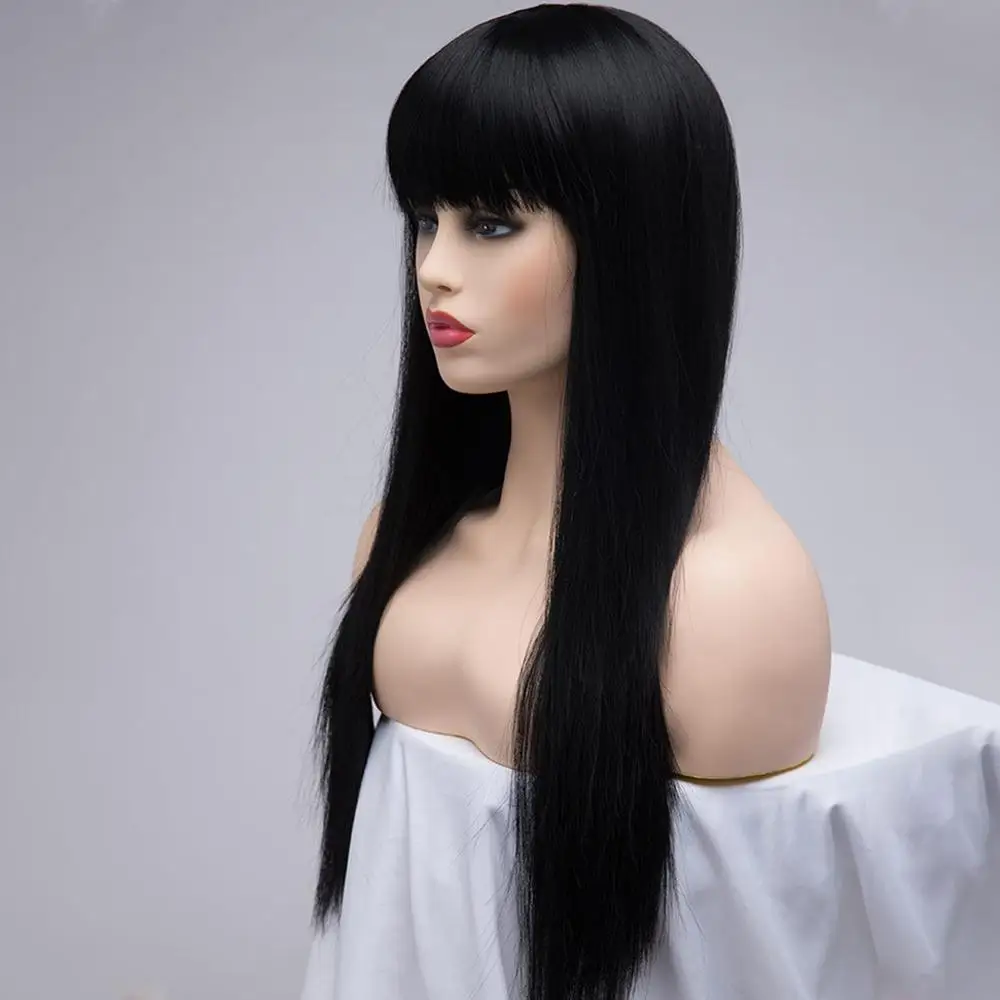 Bangs Fashionable And Versatile Straight Convenient Gift Long Comfortable To Wear Useful Decorations Odorless