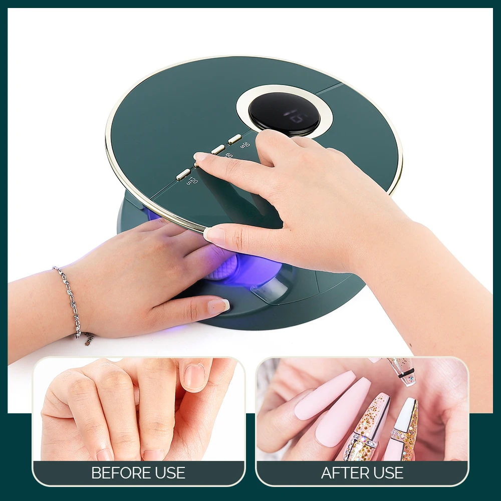 84W infrarossi Smart UV LED Nail Dryer 42PCS LED asciugatura rapida Nail Curing lampada UV Manicure Nail Art Machine 10s/30s/60s/120s Timer