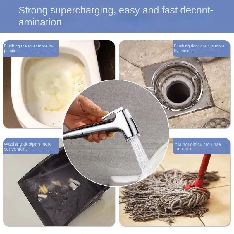 يده المياه بيديه للحمام البخاخ مرنة الربيع دش رئيس خرطوم أنبوب خط الهاتف خراطيم لينة اكسسوارات الحمام #4