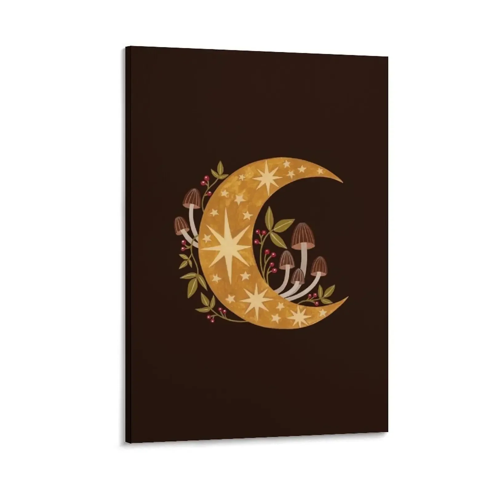 

Forest moon Canvas Painting vintage home decor Decoration bedroom decor anime room decor