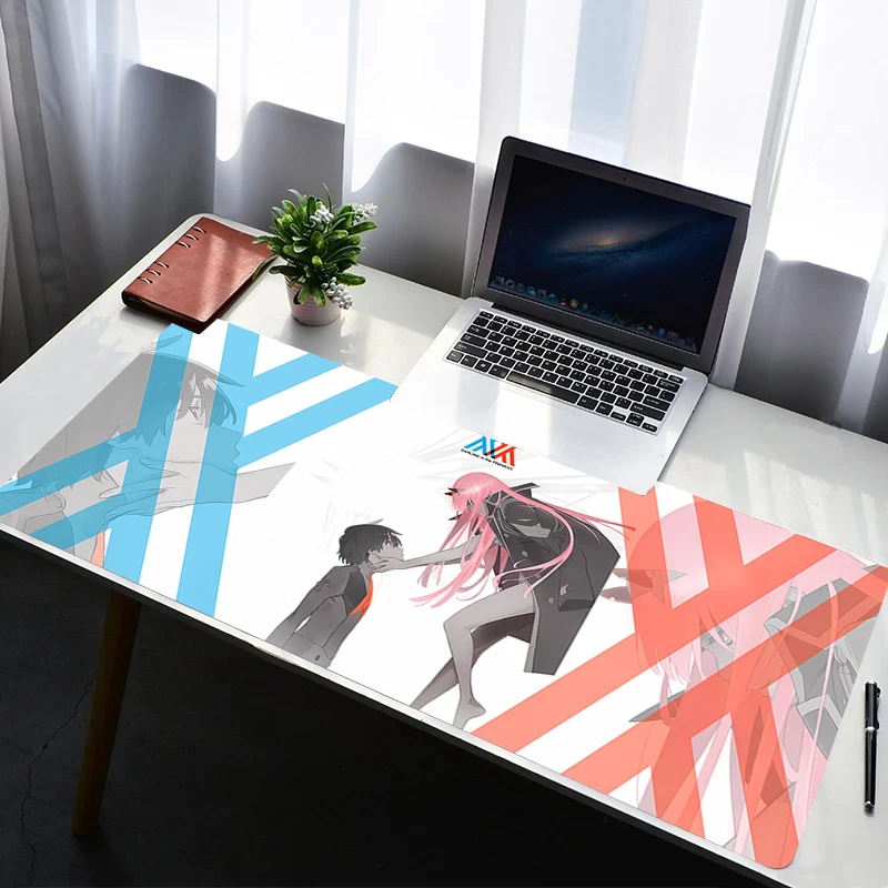 Mouse Pad PC Non Slip Rubber Cartoon Mousepad Laptop Gamer Cabinet Keyboard Pad Office Z-zero Two Computer Gaming Desk Mouse Mat