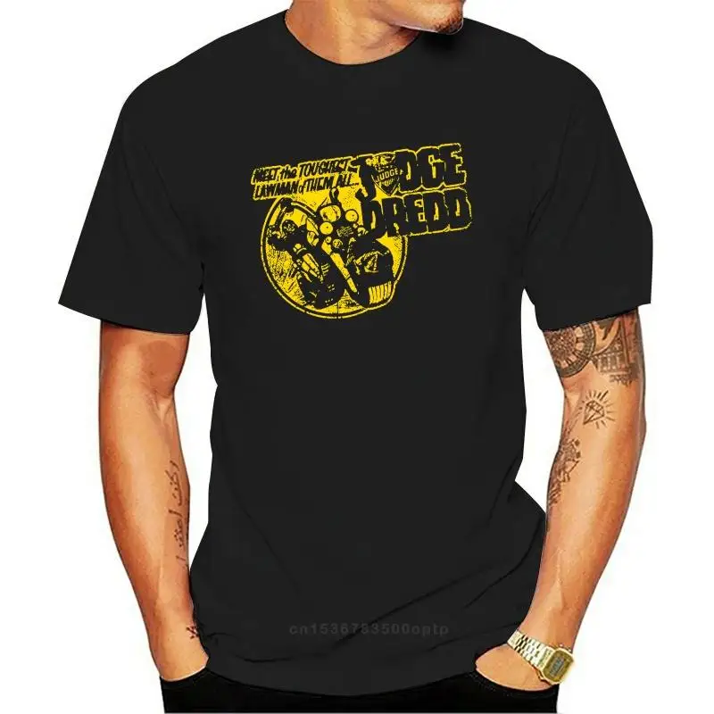 Camiseta para hombre 2000AD, Judge Dredd strengest, Lawman de Them All