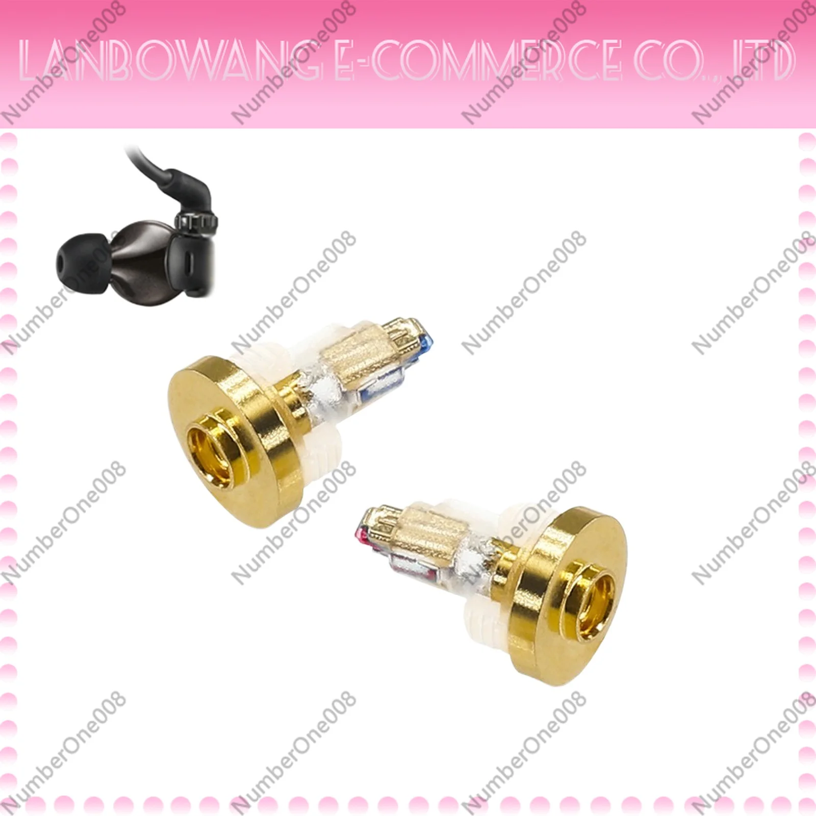 EXK Male to MMCX Female Adapter Compatible for Sony MDR-EXK/EX1000/EX800/7550