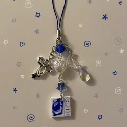 wave to earth phone charm keychain Handmade