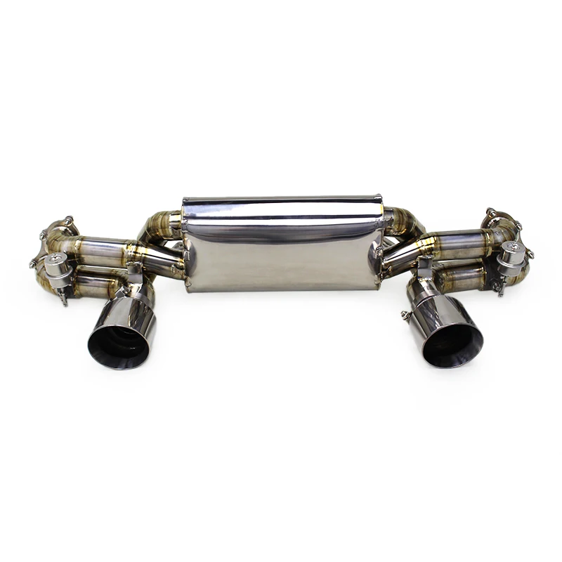 

Custom Catback Exhaust For Porsche 718 Cayman GT4 4.0L 2020-2022 Titanium Pipe Muffler OEM Valve Exhaust System Car Parts