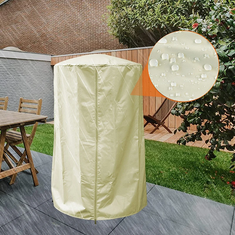 Juste chauffante Oxford 210D résistante à la pluie, imperméable, au soleil, tissu durable argenté, pour l'extérieur